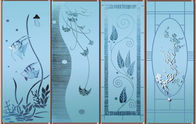 Witraż Panele dekoracyjne Silk Ekran / Wzorzyste na zdjęcie pokoju, 5mm grubości