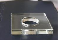 Super White Niska temperatura prasowania hartowane Safety Glass 19mm Dla Table Top
