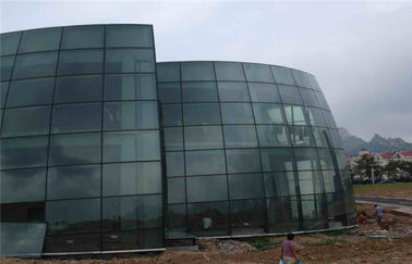 Architektoniczny Curved Insulated 19mm hartowane szkło z aluminiową ramą