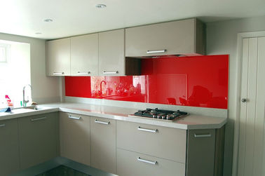SINOY 4mm Traffic Red lakierowane Szkło 6mm dla barów, Lacobel szkle bezbarwnym