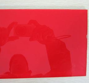 SINOY 4mm Traffic Red lakierowane Szkło 6mm dla barów, Lacobel szkle bezbarwnym