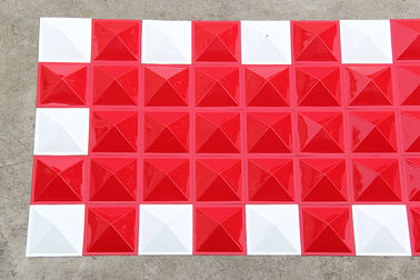 Wata zewnątrz Elewacje 3D teksturowane Panele ścienne Dostosowane Logo 3D Wall Kontekst