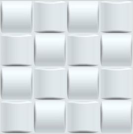 Kuchnia / Łazienka PCV 3D Płyta ścienna Modern Home Dekoracyjne panele ścienne 3D Effect