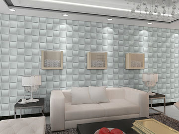 Kuchnia / Łazienka PCV 3D Płyta ścienna Modern Home Dekoracyjne panele ścienne 3D Effect
