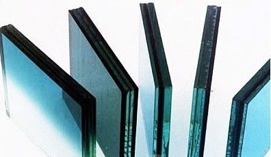 Niebieski, Szary PVB architektoniczne Szkło bezpieczne wielowarstwowe, panele dekoracyjne szkła laminowanego